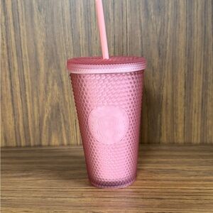Starbucks Pink Textured Tumbler